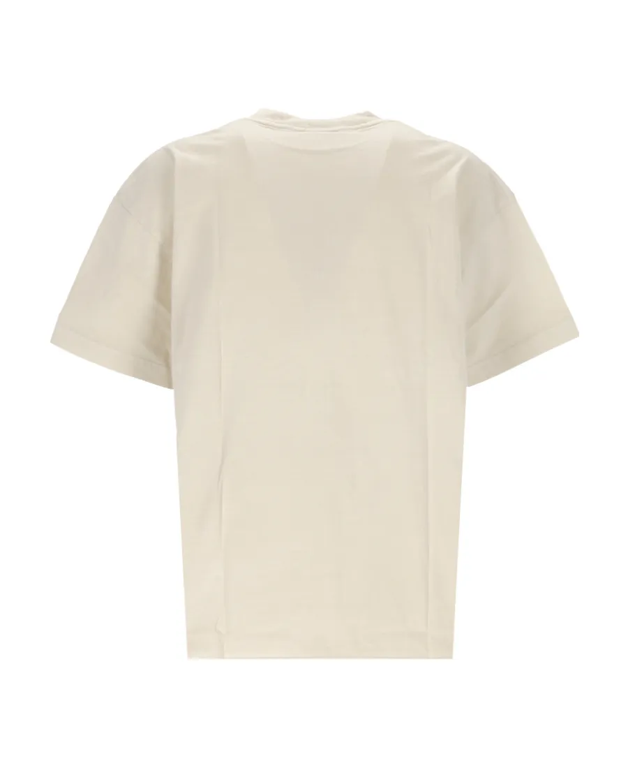 Burning Logo Print T-Shirt