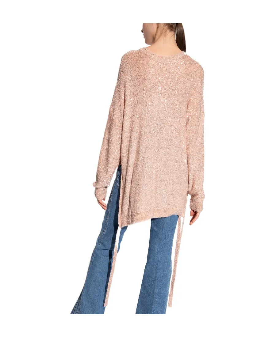 Stella Mccartney Sequinned Long-Sleeved Jumper