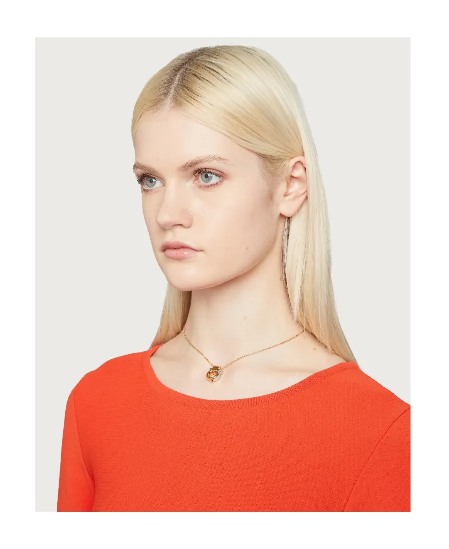 Salvatore Ferragamo Gancini Pendant Necklace