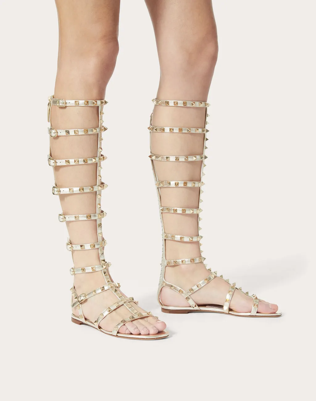 Rivet Flat Sandals