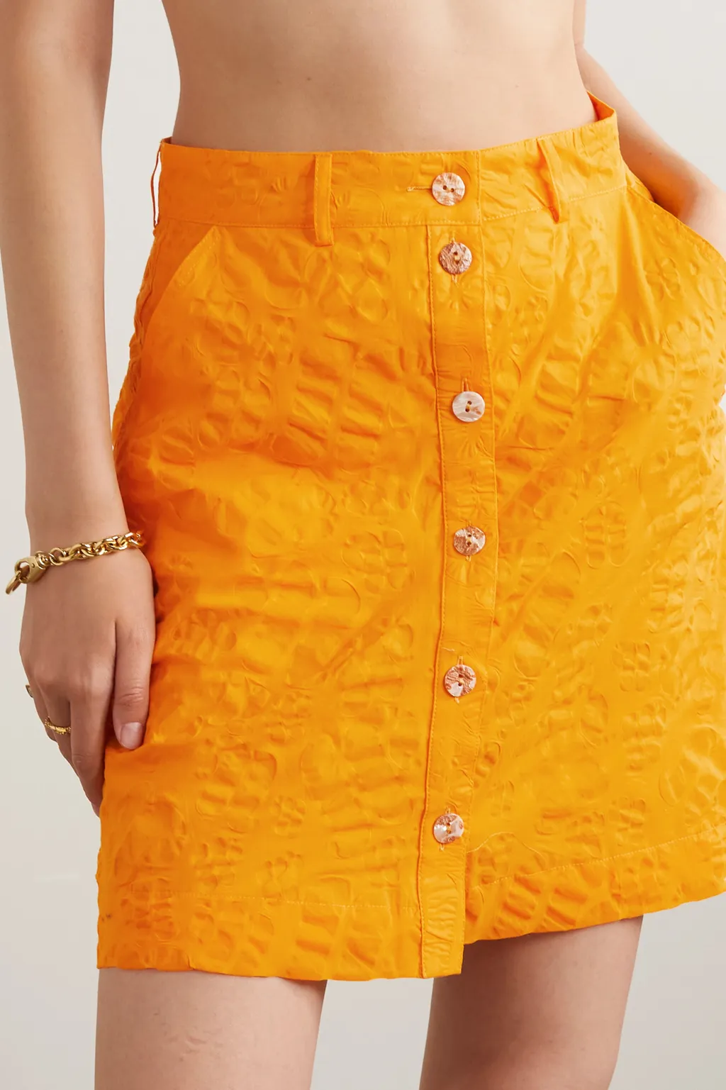Lycka Jacquard Mini Skirt
