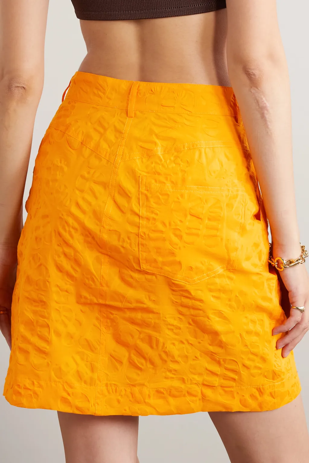 Lycka Jacquard Mini Skirt