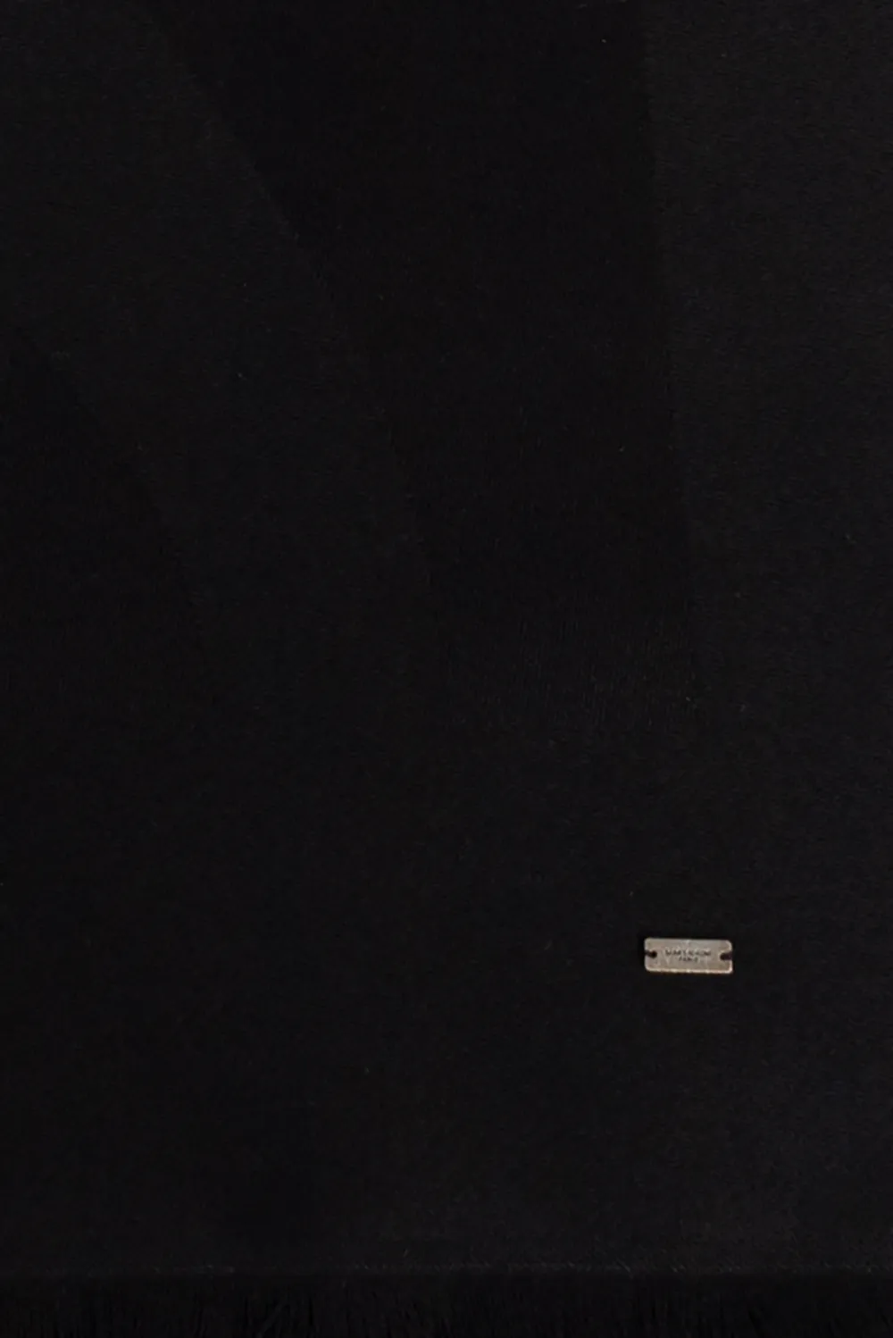Saint Laurent Monogram Frayed Edge Scarf