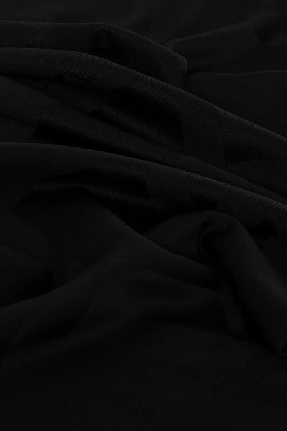 Saint Laurent Monogram Frayed Edge Scarf