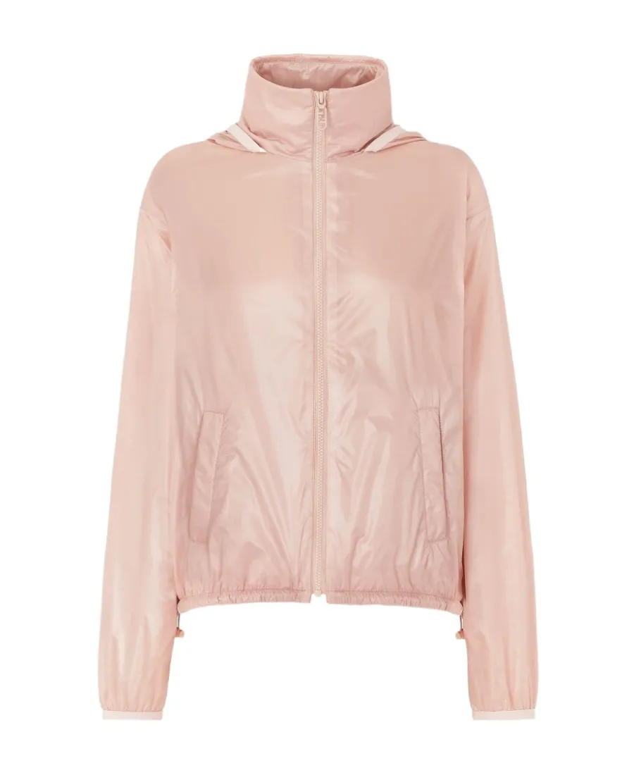 Fendi High-Neck Bag-Detailed Windbreaker