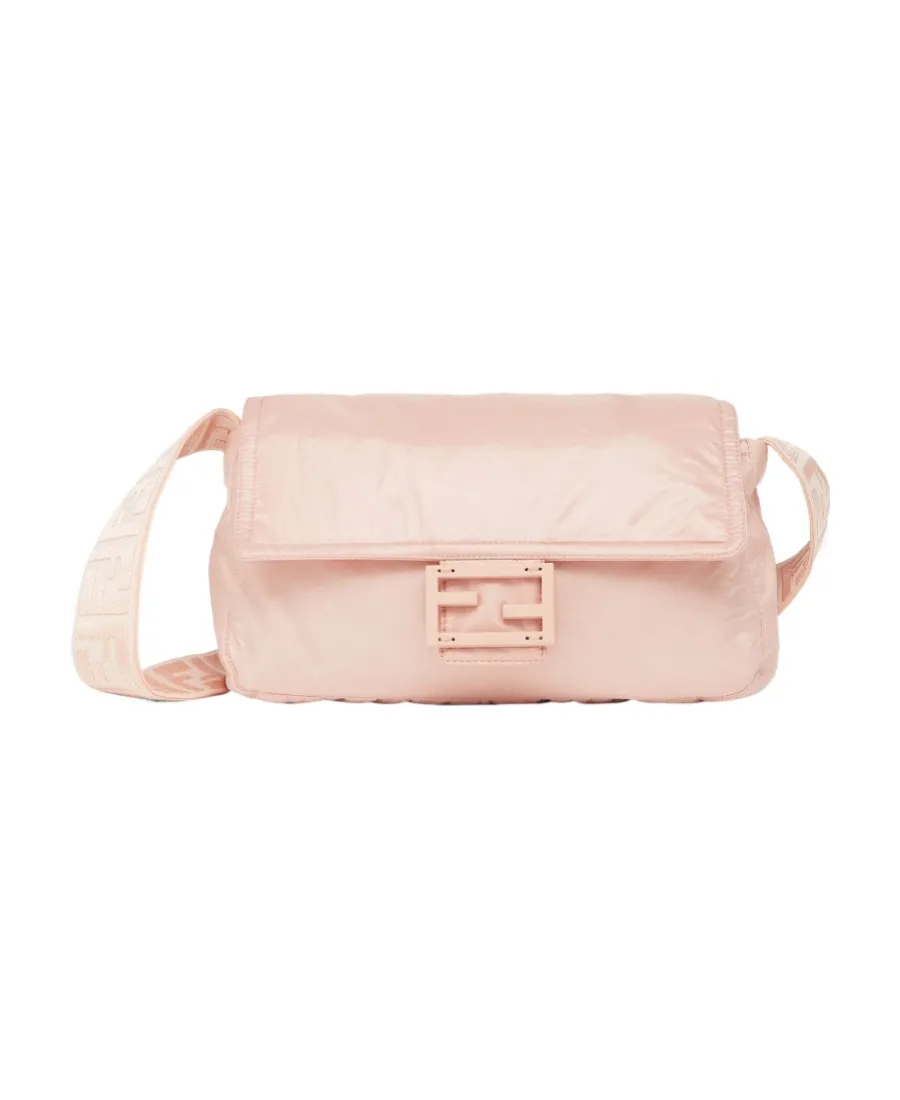 Fendi High-Neck Bag-Detailed Windbreaker