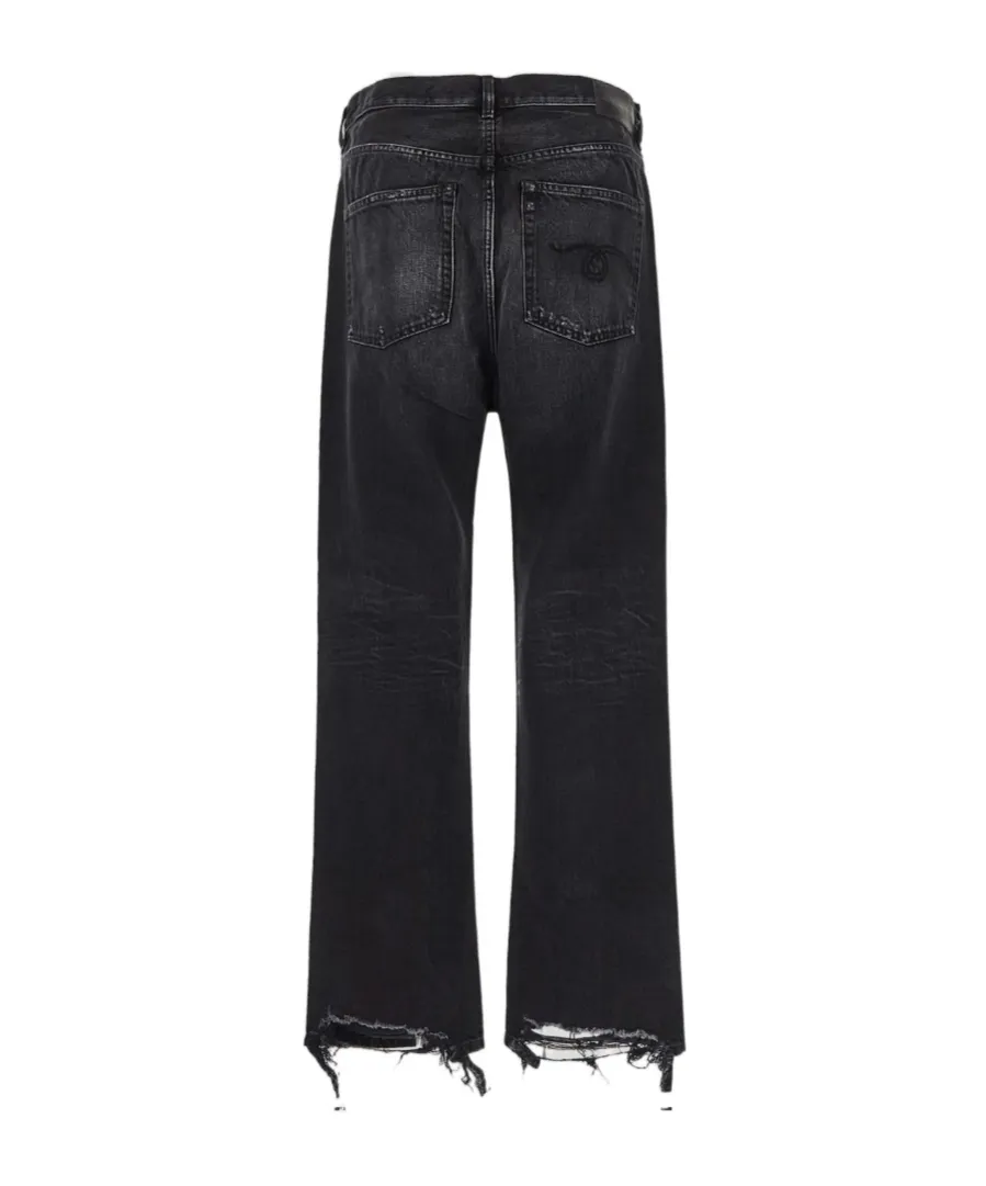 R13 Izzy Drop Distressed Jeans