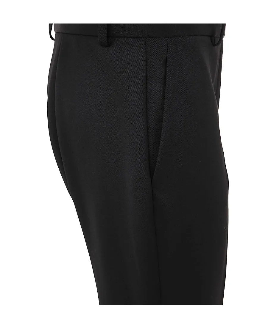Versace Medusa Plaque Straight Leg Pants