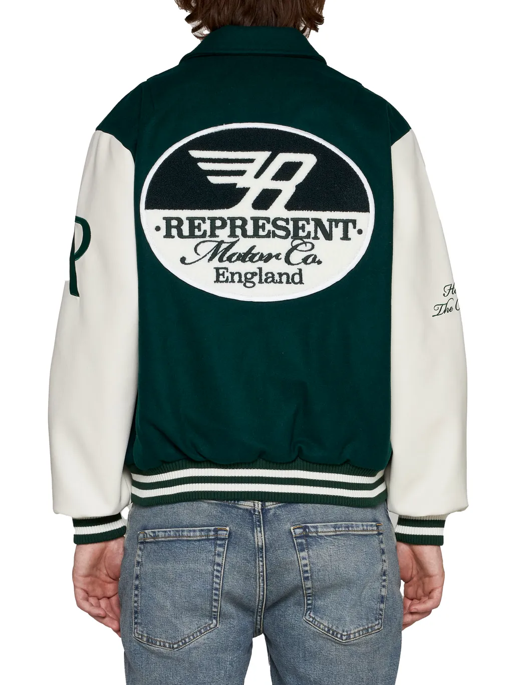 Panelled Bomber Jacket