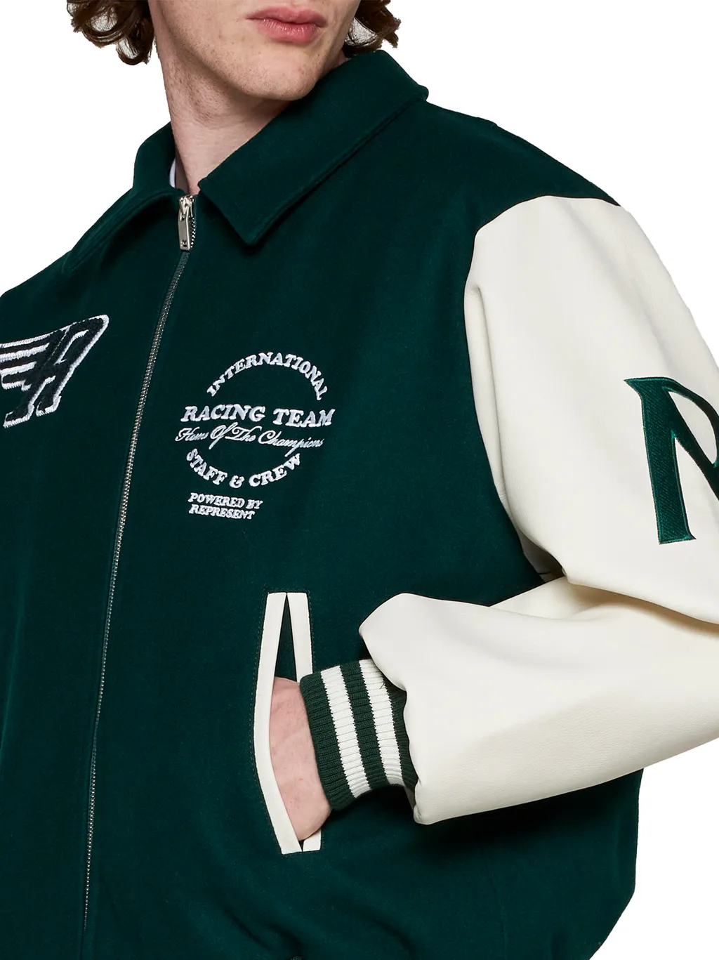 Panelled Bomber Jacket