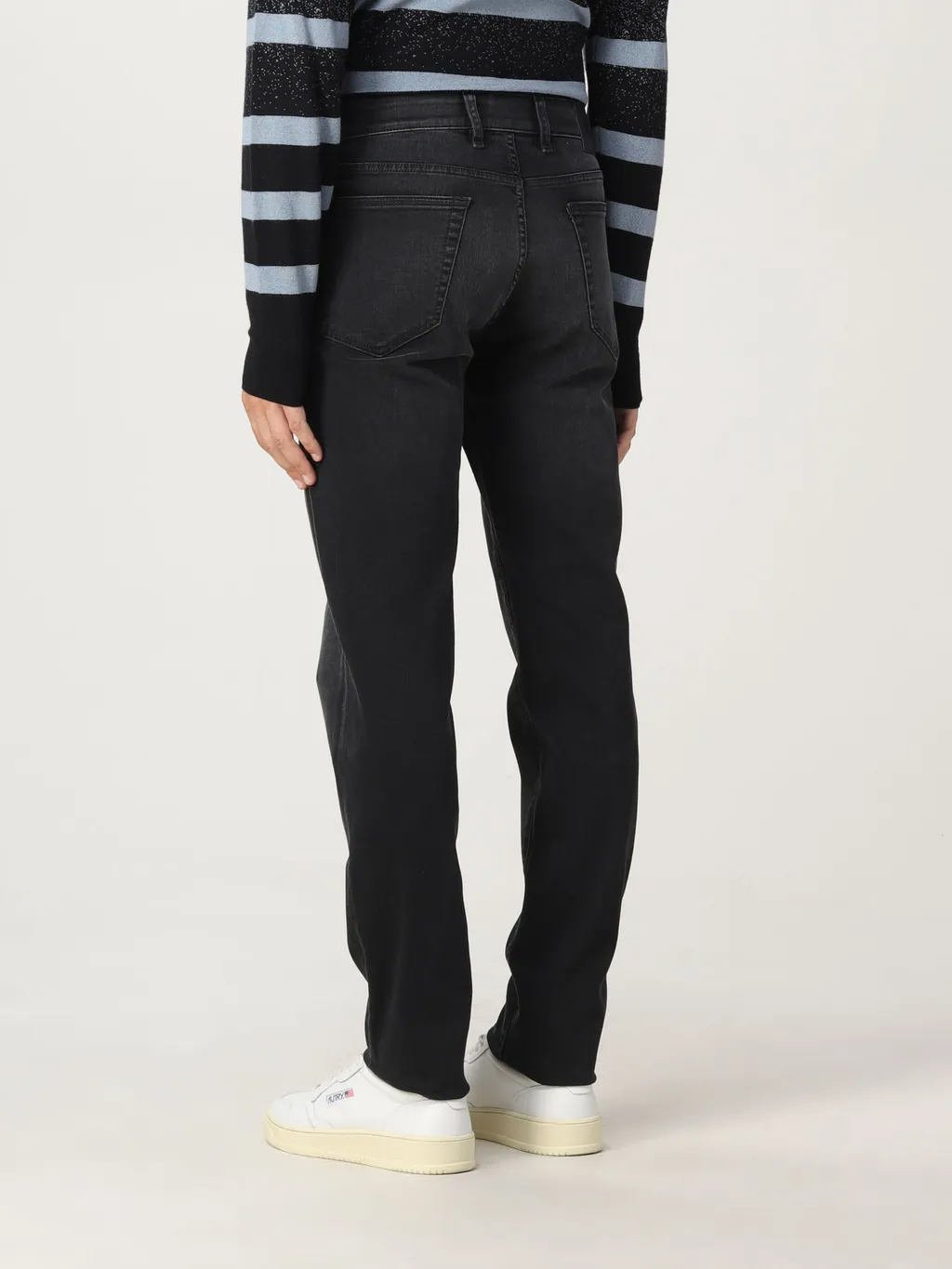 Washed Logo Jeans
