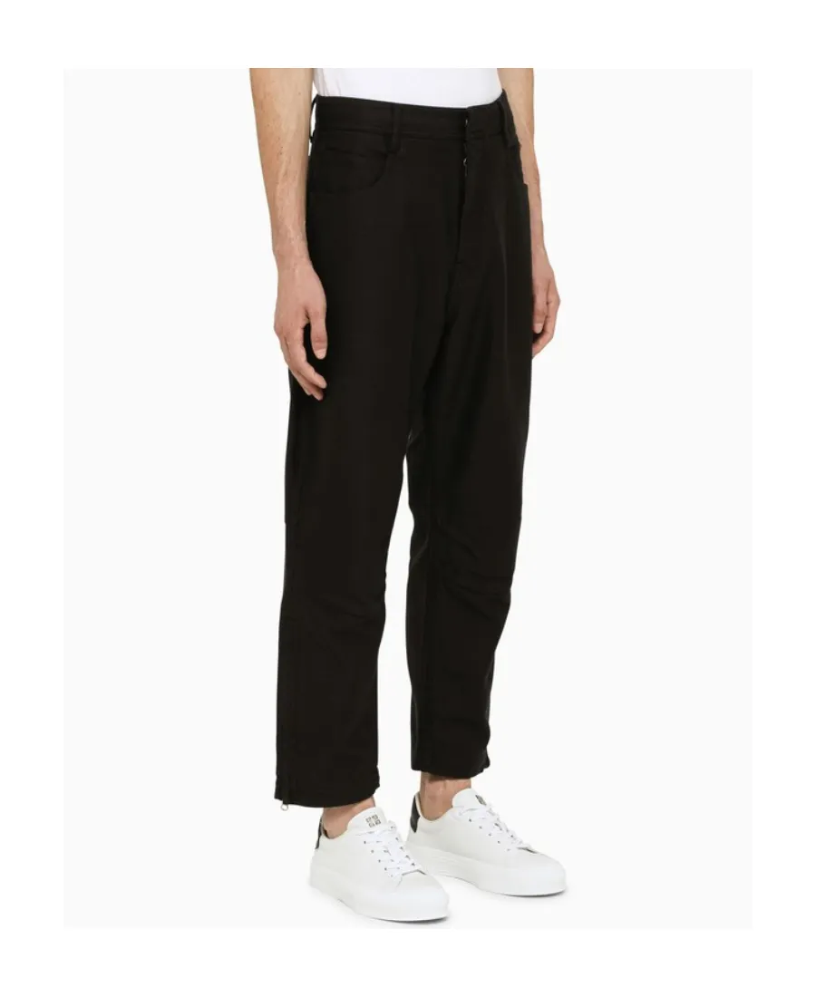 Cropped Tailored Trousers