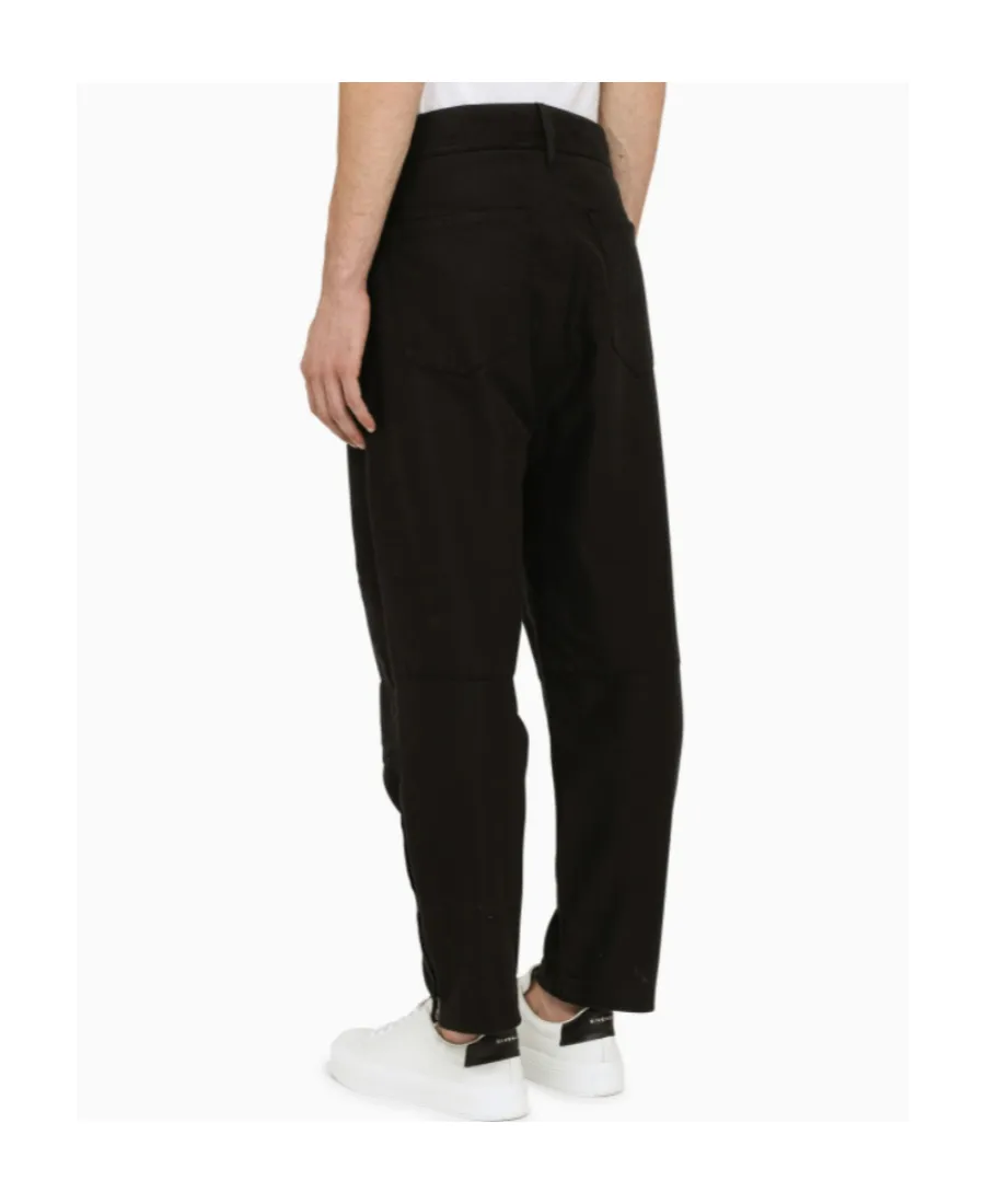 Cropped Tailored Trousers
