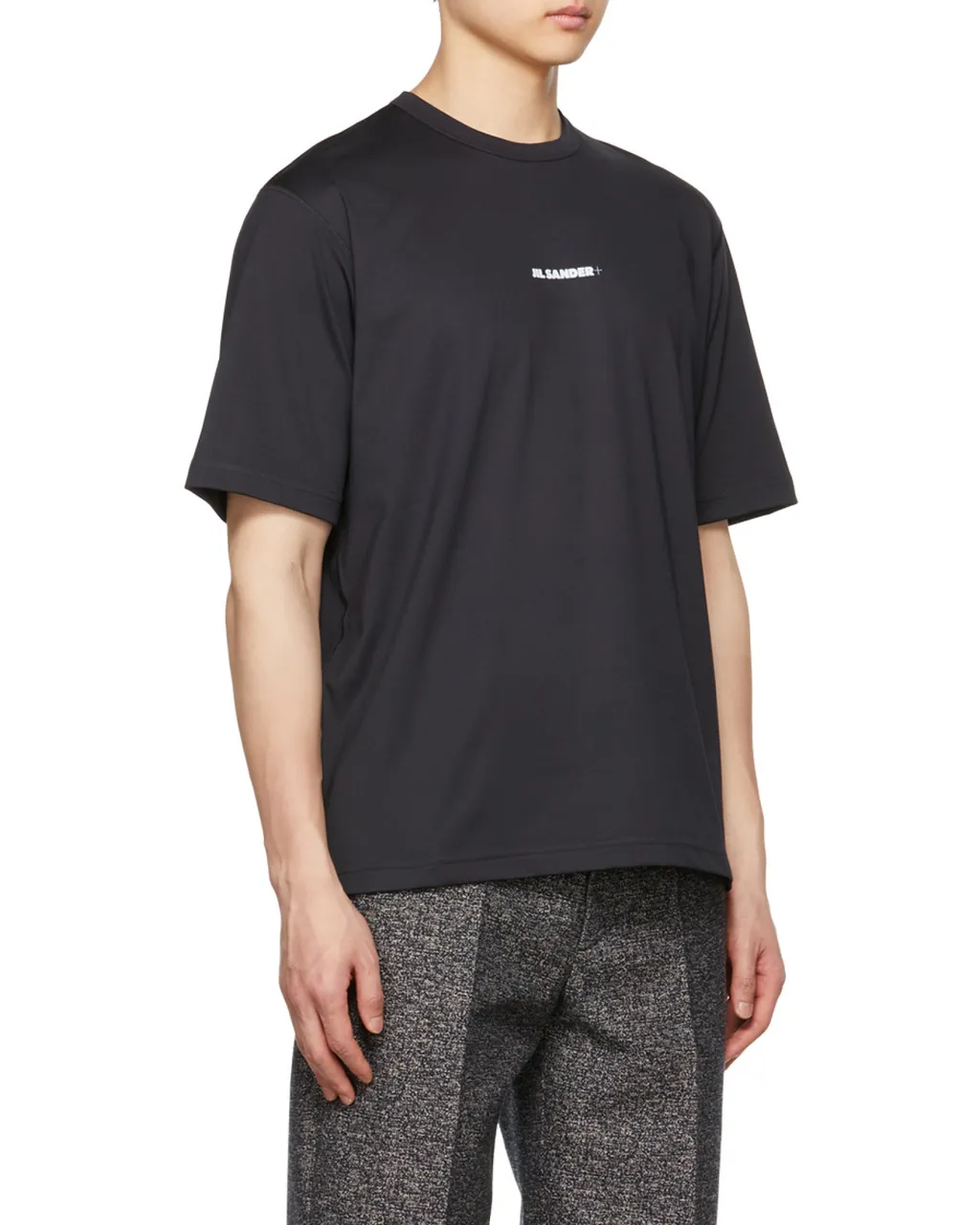 Jil Sander Logo Printed Crewneck T-Shirt