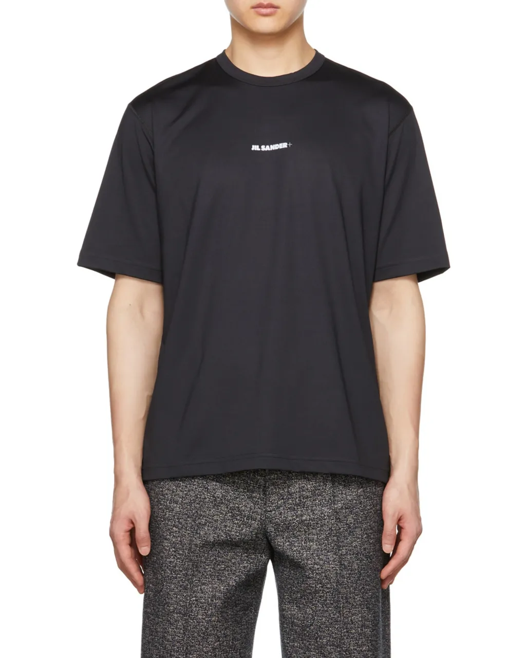Jil Sander Logo Printed Crewneck T-Shirt