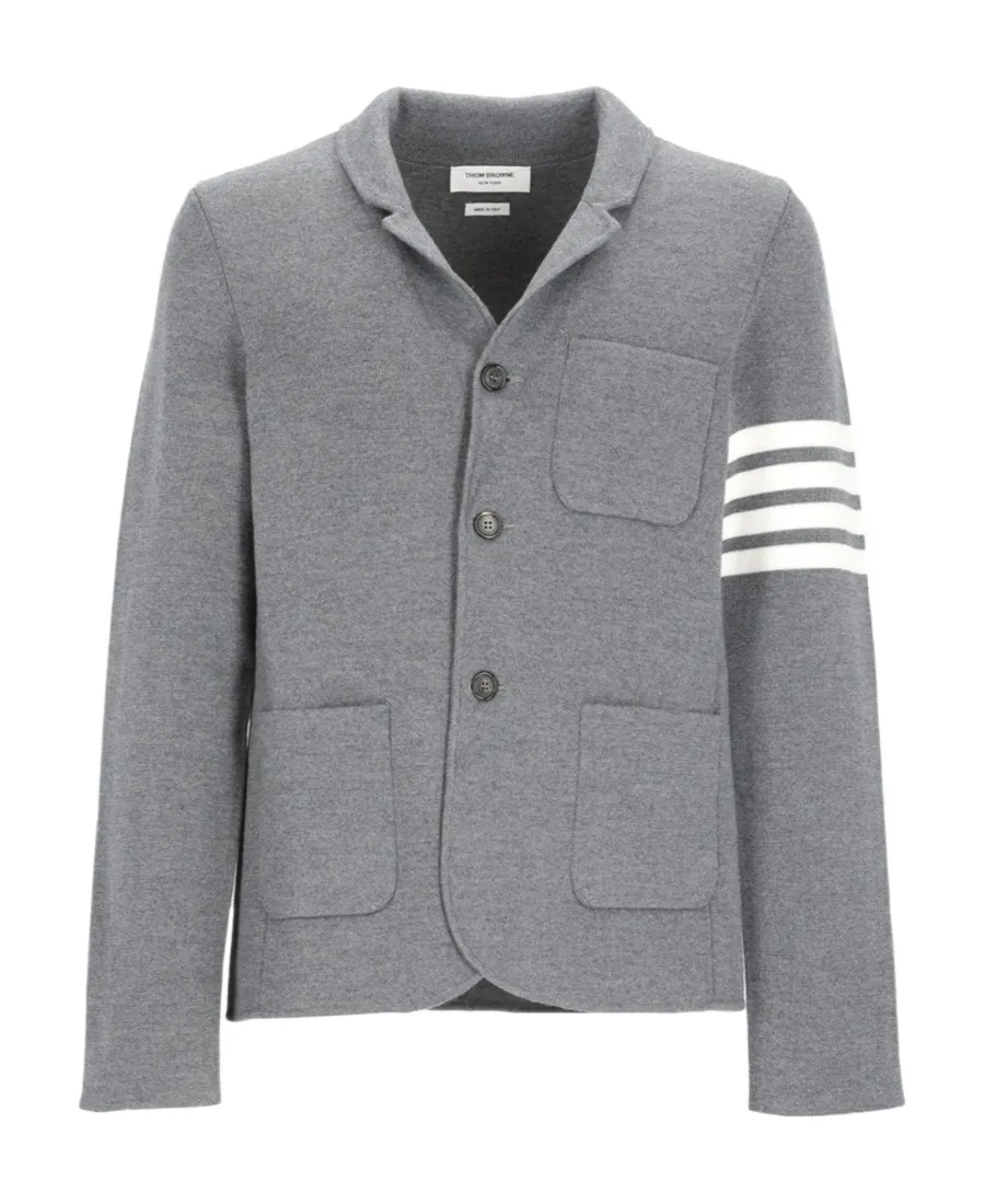 Thom Browne 4-Bar Knitted Blazer