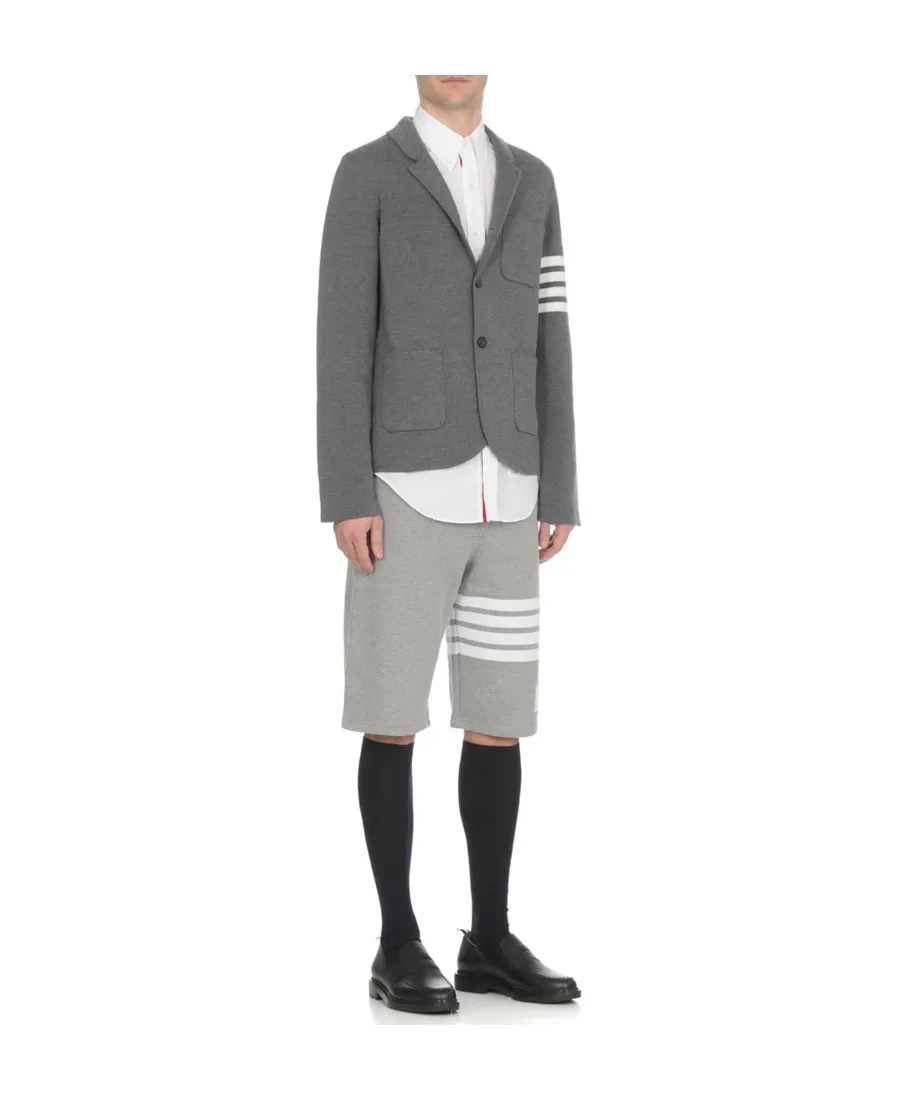 Thom Browne 4-Bar Knitted Blazer