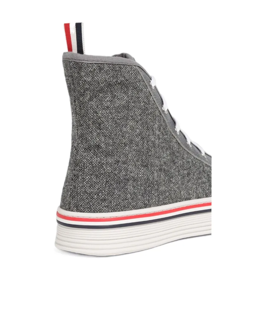 Collegiate High-Top Sneakers