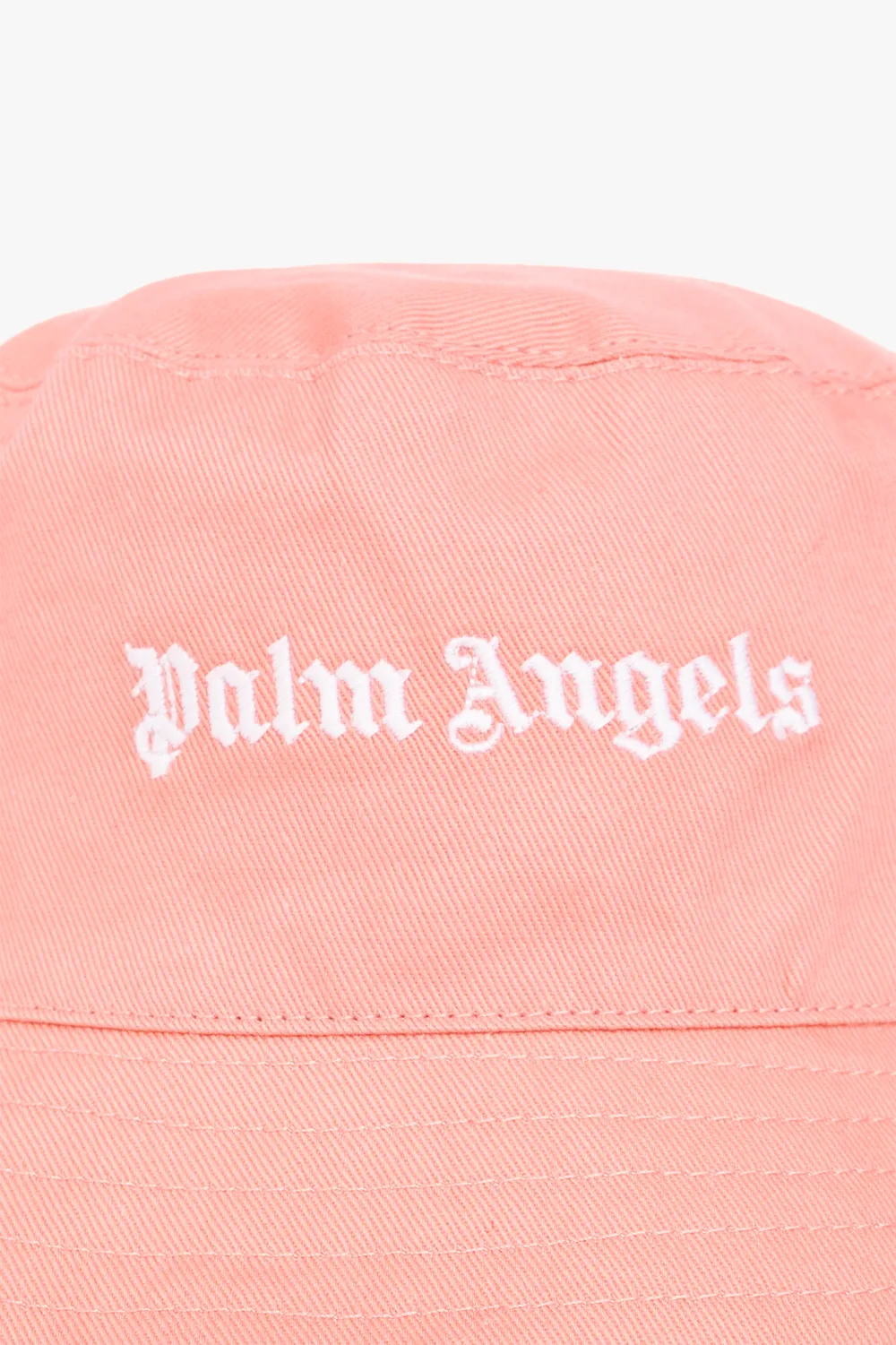 Palm Angels Kids Reversible Logo Bucket Hat