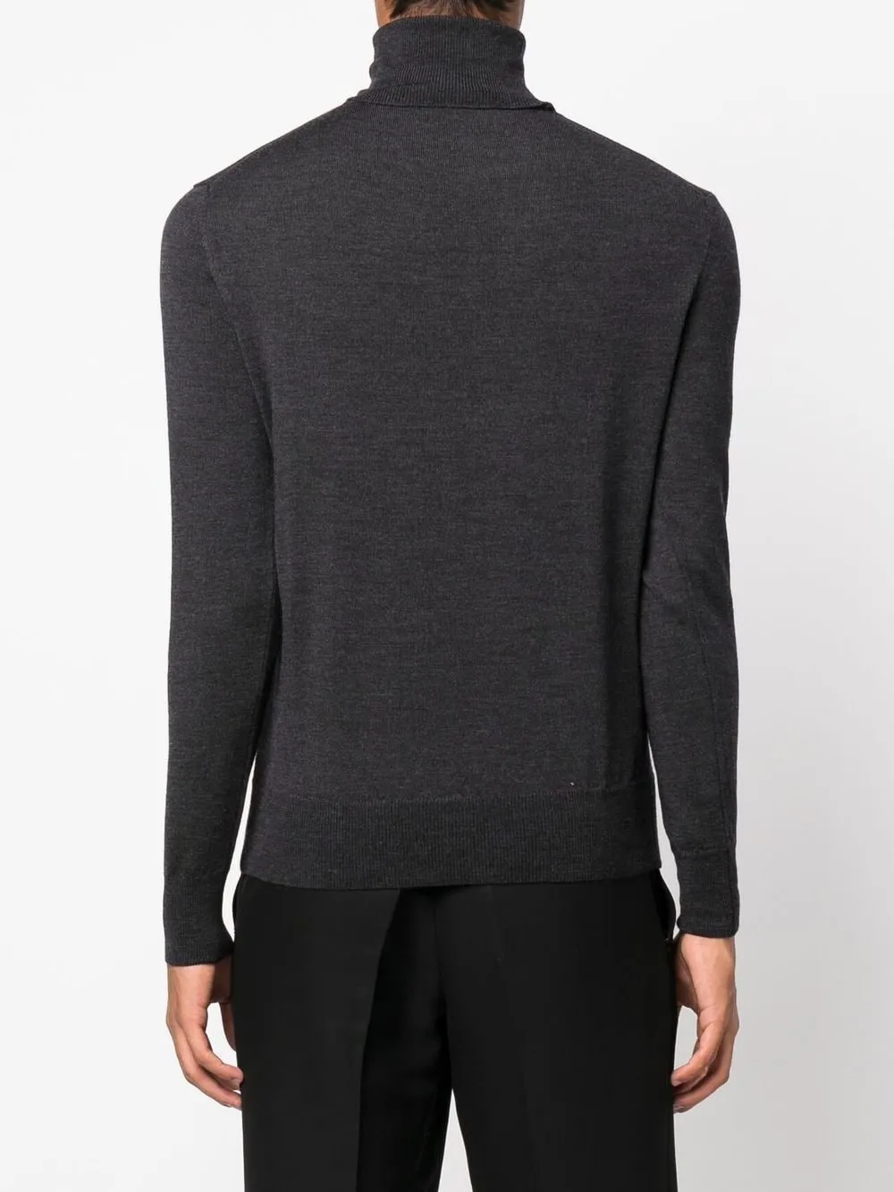 Vivienne Westwood Orb Embroidered Turtleneck Knit Jumper