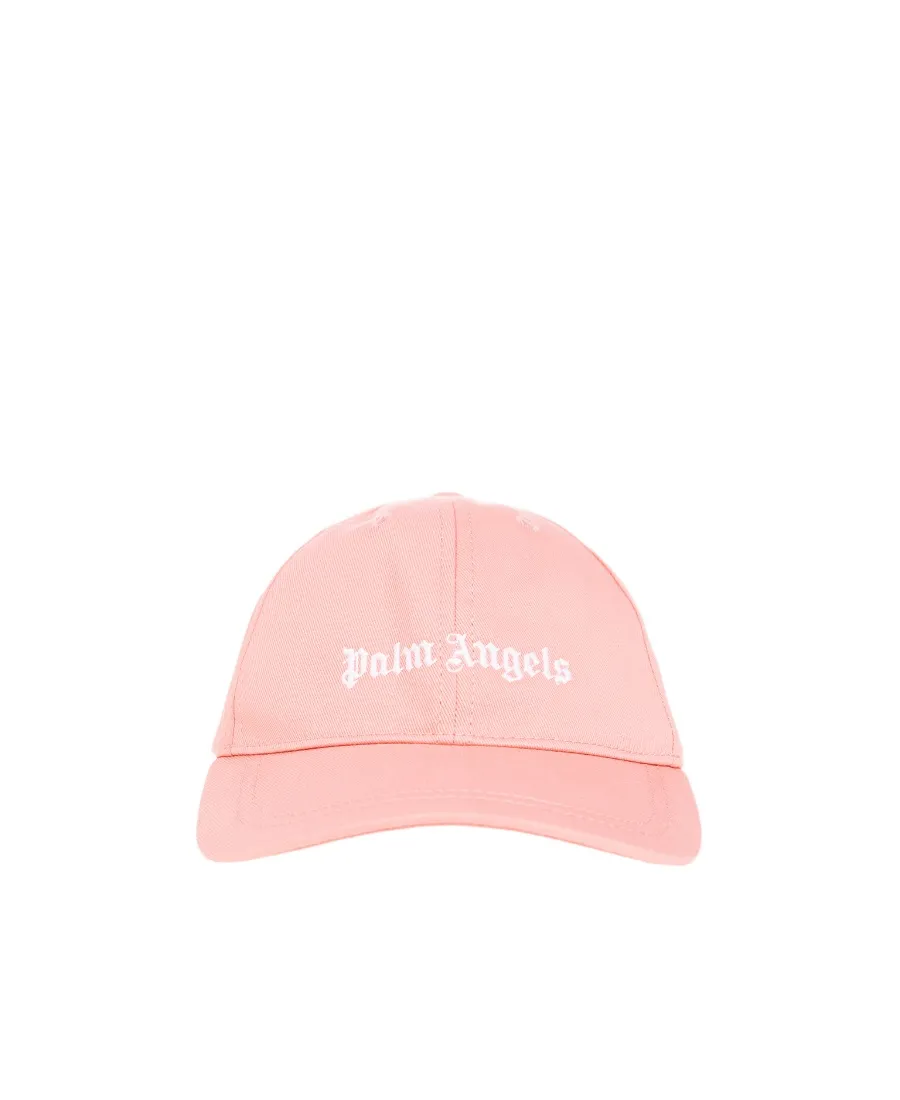 Palm Angels Kids Logo Embroidered Baseball Cap