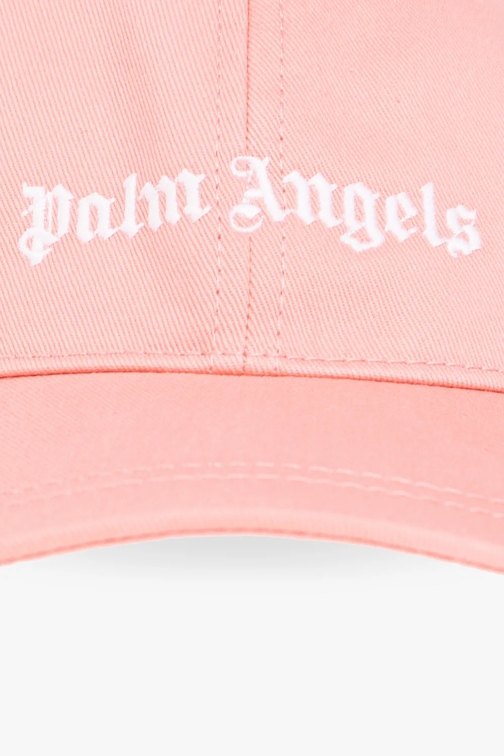 Palm Angels Kids Logo Embroidered Baseball Cap