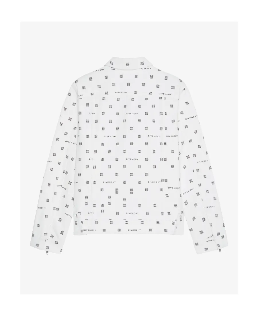 Oversized Jacket In Givenchy 4G Jacquard