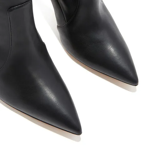 Blade 115Mm Stretch-Leather Boots
