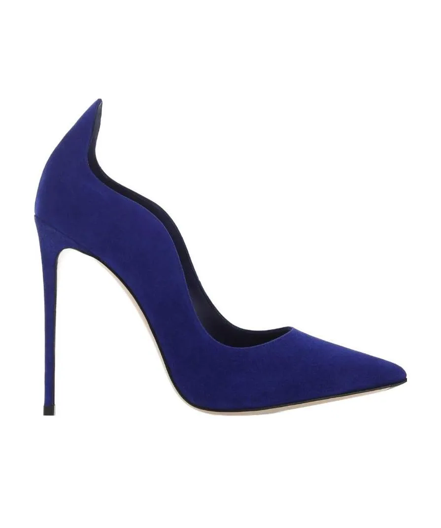 Le Silla Ivy Scalloped Pointed-Toe Pumps