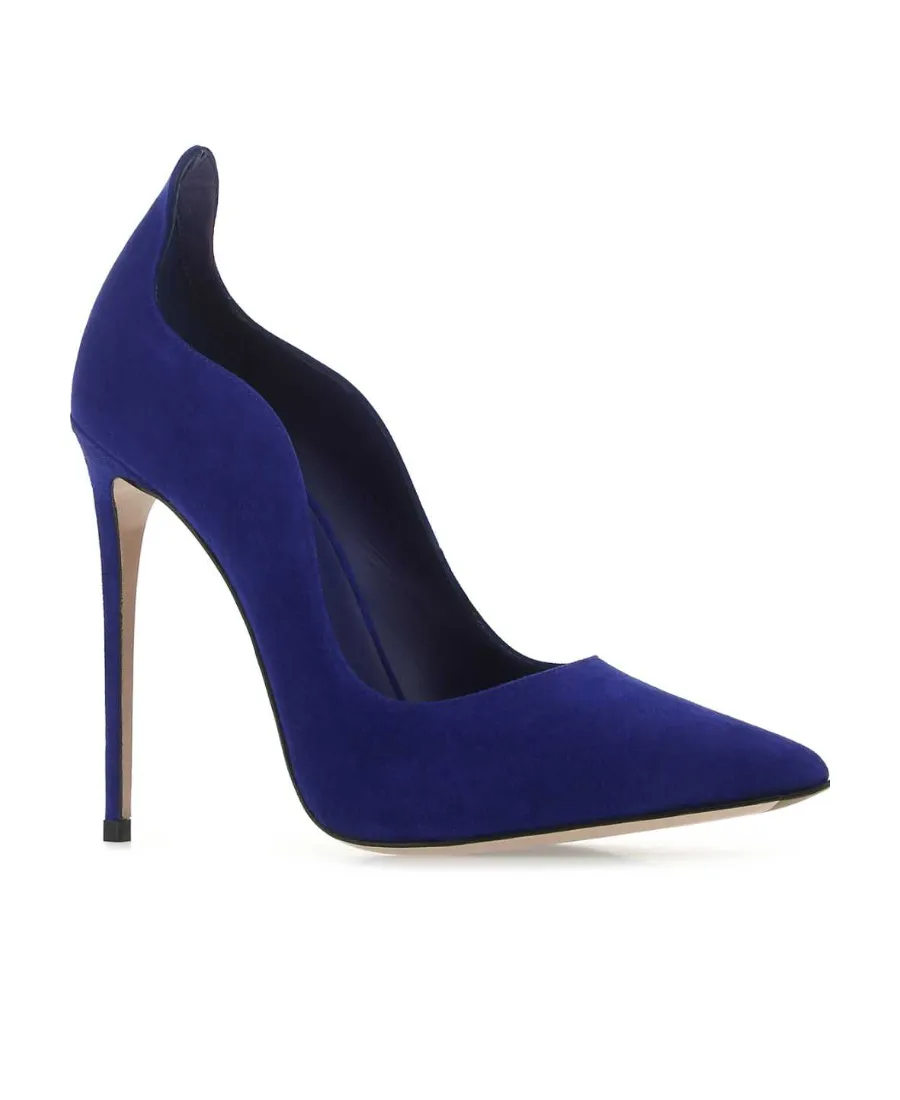 Le Silla Ivy Scalloped Pointed-Toe Pumps