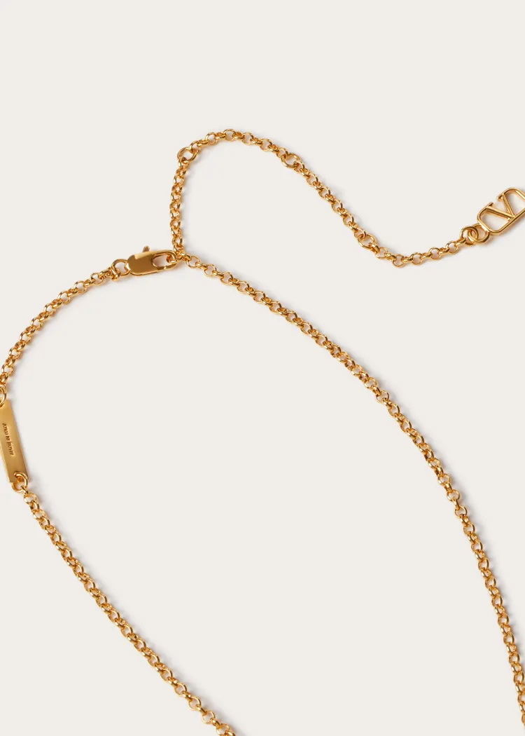 Valentino Vlogo Signature Chained Necklace