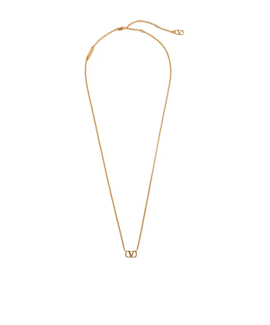 Valentino Vlogo Signature Chained Necklace