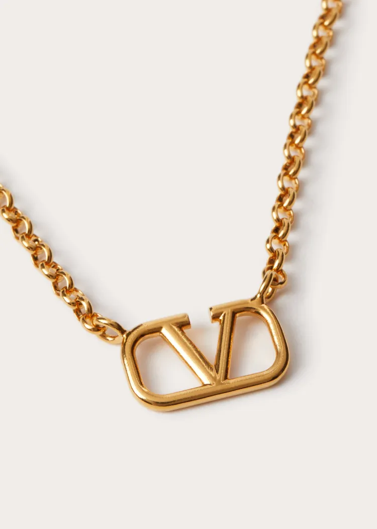 Valentino Vlogo Signature Chained Necklace