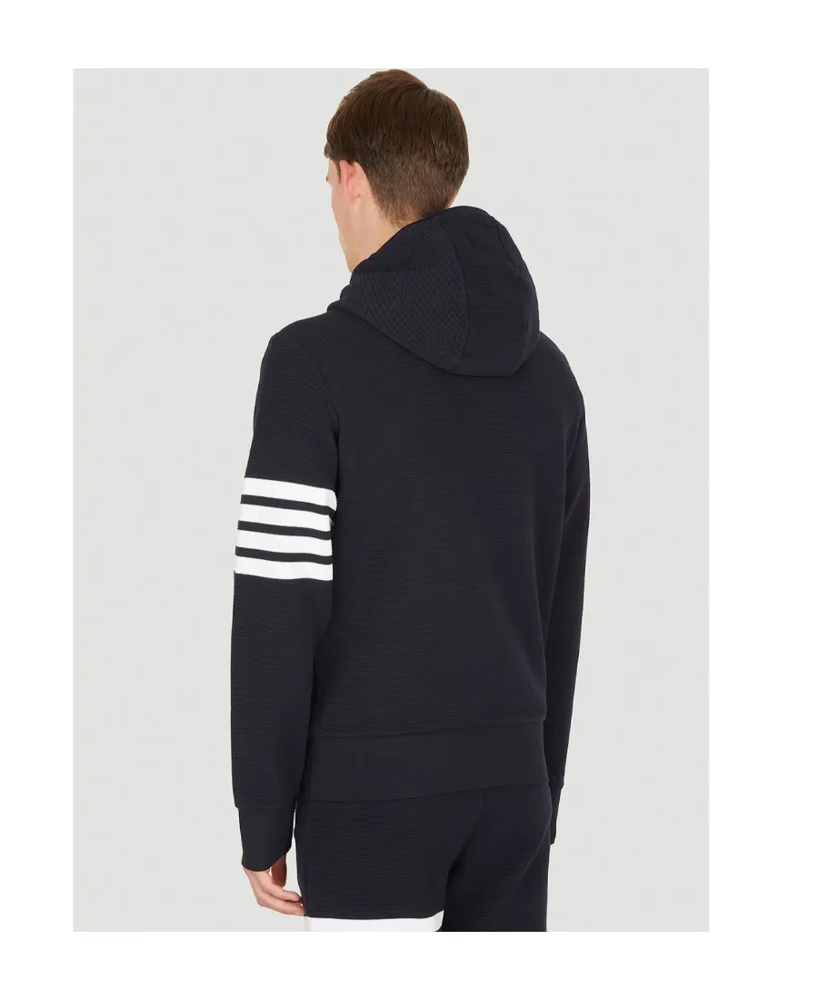 Logo-Patch Zip-Up Hoodie