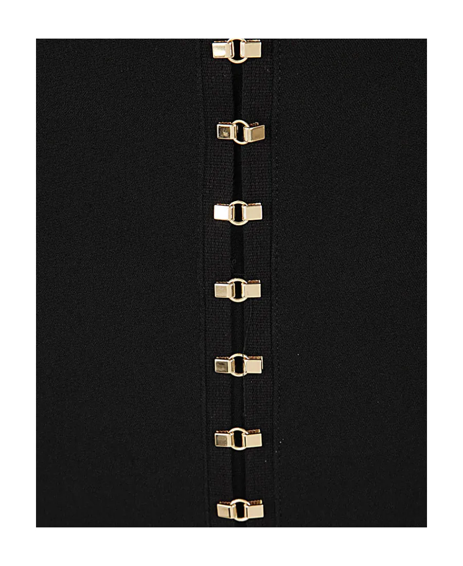 Blumarine Hook Detailed Skirt