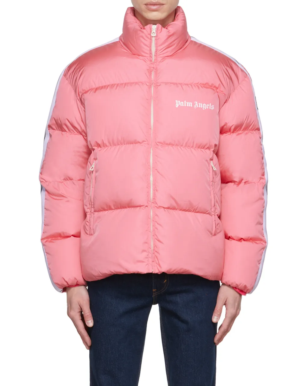 Logo-Print Padded Jacket