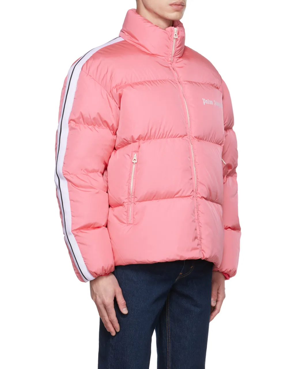 Logo-Print Padded Jacket