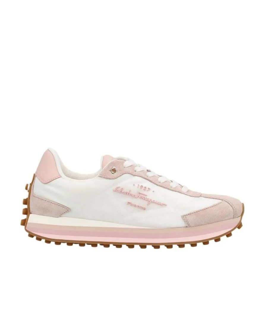 Salvatore Ferragamo Panelled Low-Top Sneakers