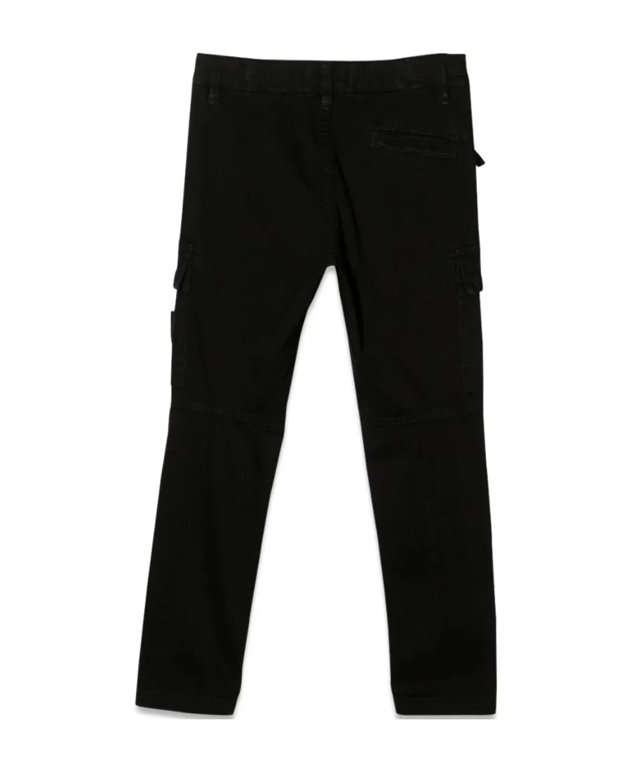 Side Logo-Patch Detail Trousers