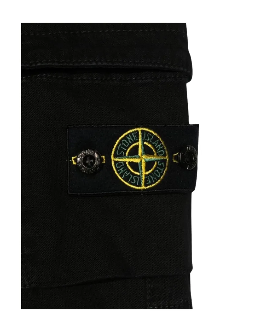 Side Logo-Patch Detail Trousers
