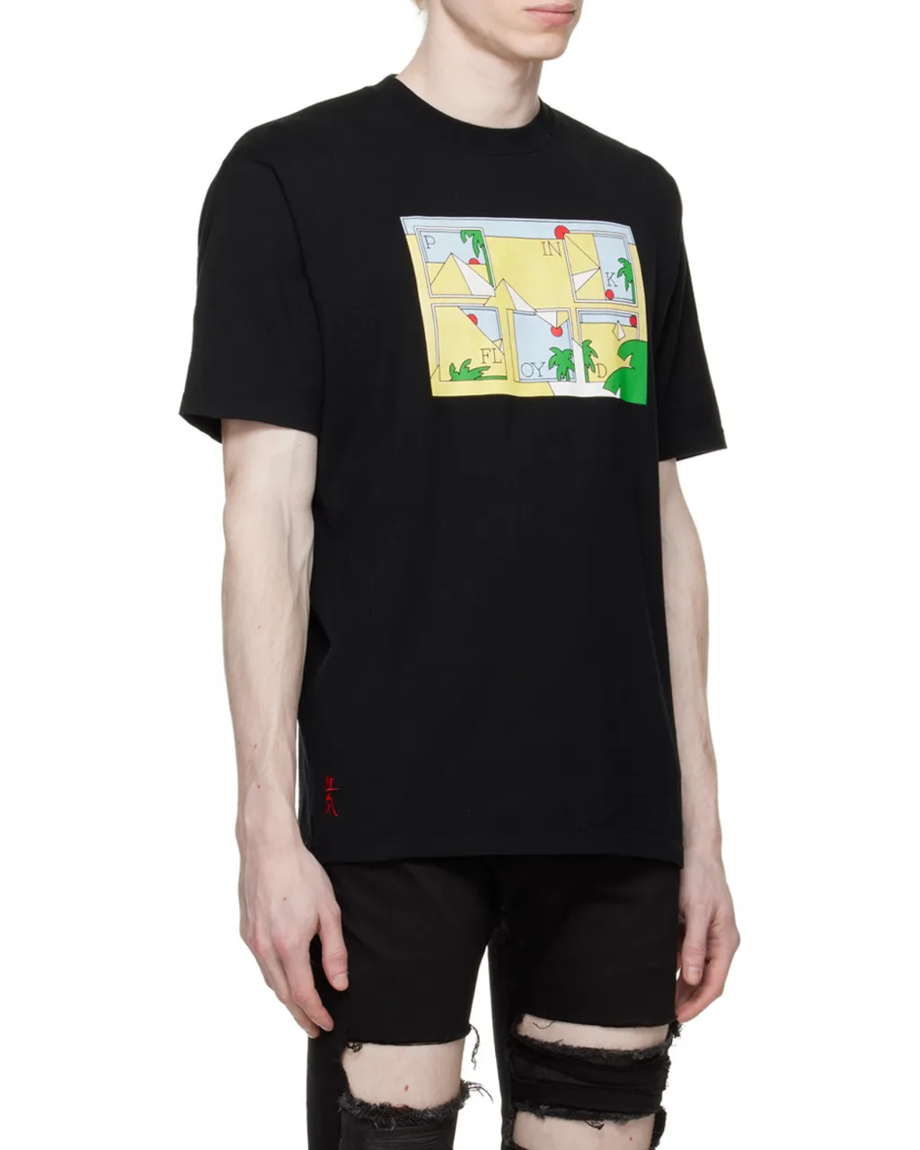 Slogan-Print Cotton T-Shirt