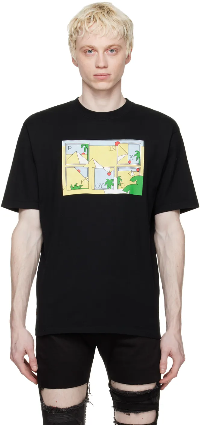 Slogan-Print Cotton T-Shirt