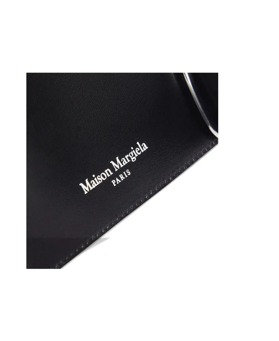 Maison Margiela Cracked-Effect Bi-Fold Wallet