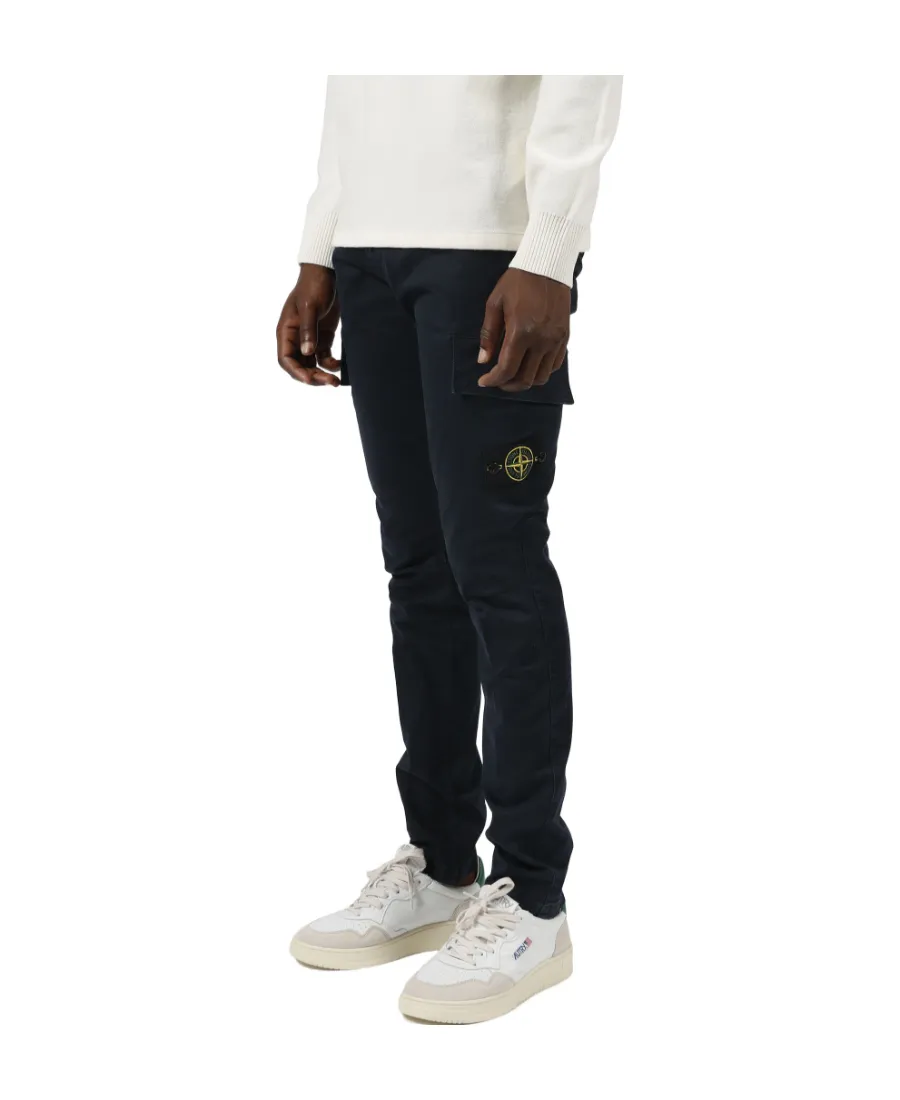 Compass-Patch Cargo Trousers