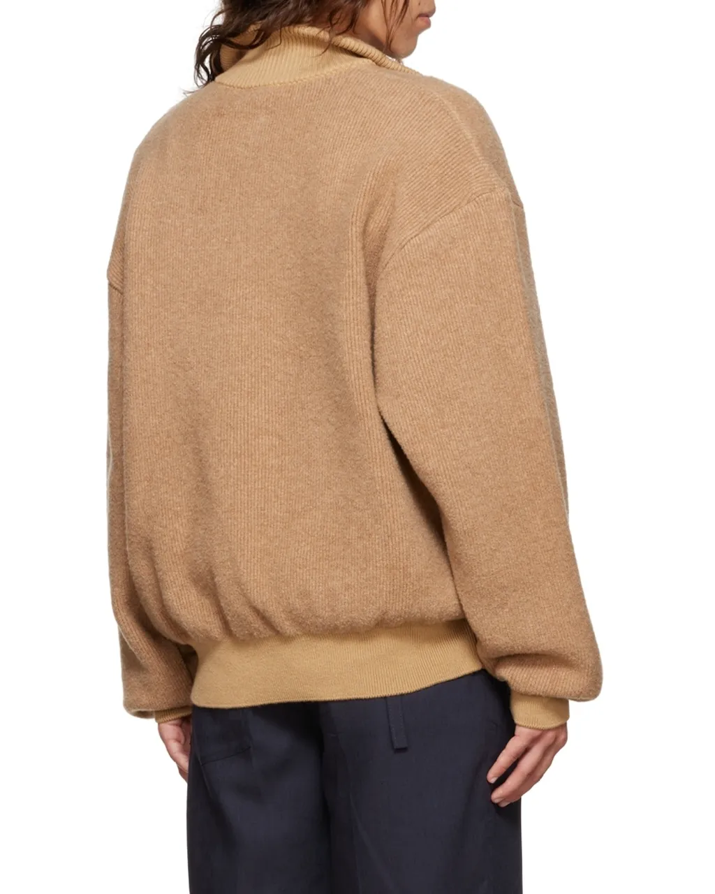 Jacquemus La Maille Berger Zip Collar Sweater