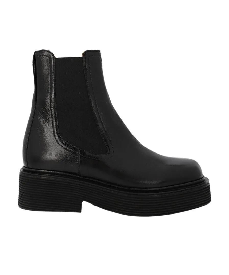 Marni Square Toe Ankle Boots
