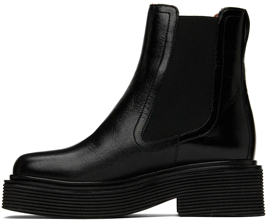 Marni Square Toe Ankle Boots