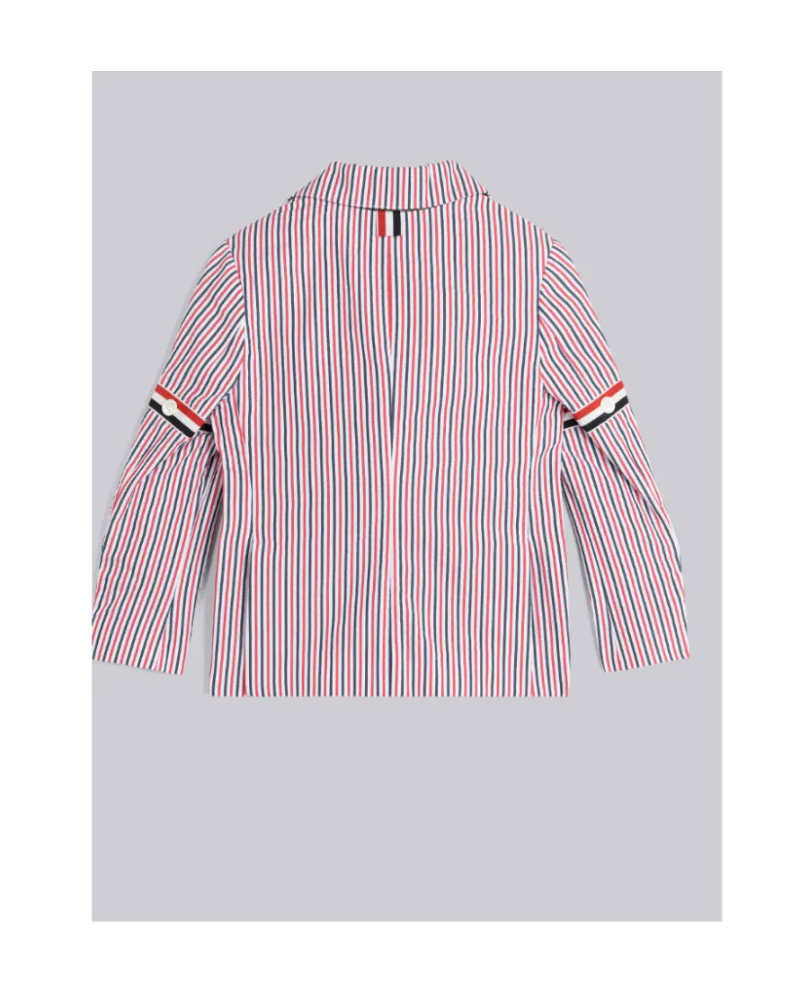 Rwb Stripe Cotton Blazer