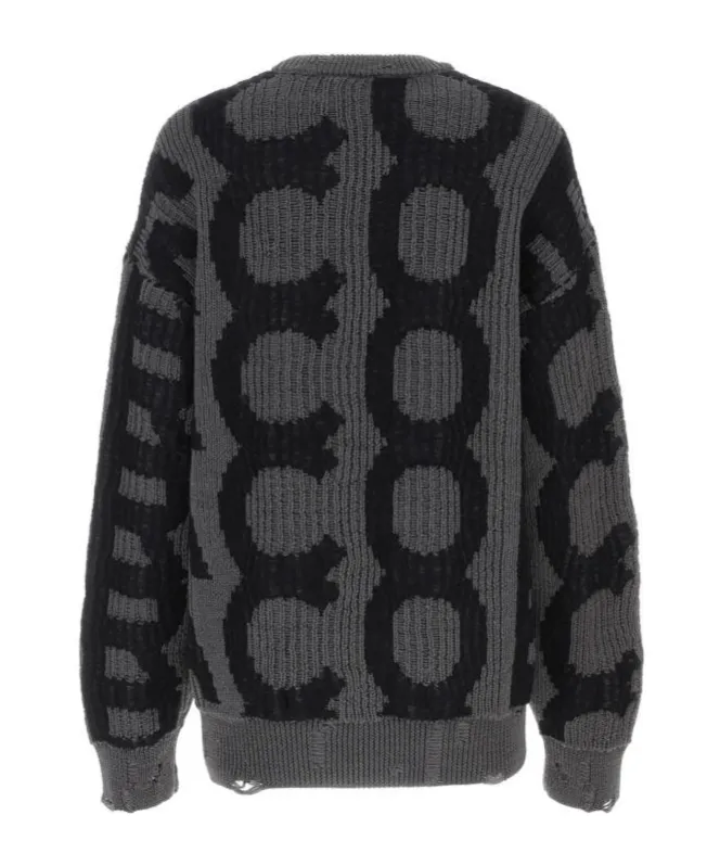 Marc Jacobs Distressed Crewneck Jumper