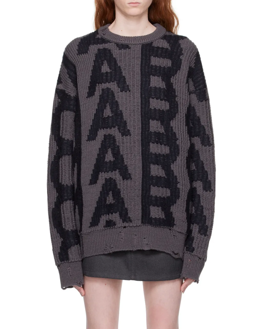 Marc Jacobs Distressed Crewneck Jumper
